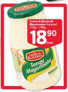 Crosse & Blackwell Mayonnaise Assorted 750g-790g-Each