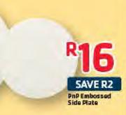 Pnp Embossed Side Plate