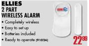 Ellies 2 Part Wireless Alarm