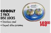 Cobolt 2 Pack Disk Locks