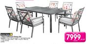 Terrace Leisure 7 Piecce Driftwood Dining Set