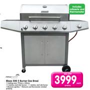 Megamaster Blaze 500 5 Burner Gas Braai