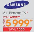 Samsung 51" Plasma TV