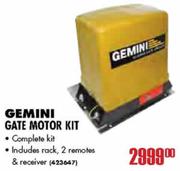 Gemin Gate Motor Kit(Includes Rack,2 Remote & Receiver)