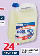 Hi-Strength Pool Acid-5ltr