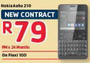Nokia Asha 210-On Flexi 100
