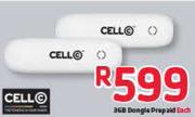 Cell 3GB Dongle Prepaid-Each