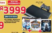 PS3 500GB+ Batman AA+ Sonic All Star Racing+Skylanders Giants