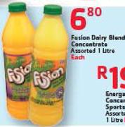 Fusion Dairy Blend Concentrate Assorted-1L Each