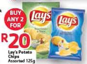 Lay's Potato Chips Assorted-2x125g