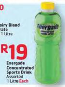 Energade Concentrated Sports Drink Assorted-1Ltr