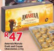 Amarula Marula Fruit And Cream Chocolates-220gm