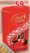Lindt Lindor Cornet Assorted-200gm Each