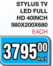 Stylus 40" FHD LED TV