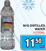 M/Q Distilled Water-1x750Ml
