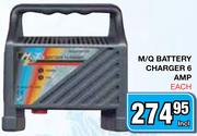 M/Q Battery Charger 6 Amp