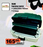Elbe 2 Trays Tackle Box 360x200x185mm FO340-01