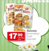Danesita Bruschettas/Toast Assorted-240/225g 