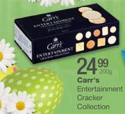 Carr's Entertainment Cracker Collection-200g