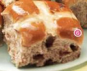 French Confectionary Hot Cross Choc Chip Buns-Pack Of 6