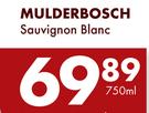 Mulderbosch Sauvignon Blanc-750ml