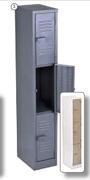  Steel Lockers 3 Tier - Each