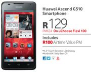 Huawei Ascend G510 Smartphone-On U Choose Flexi 100