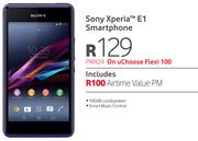 Sony Xperia E1 Smartphone-On U Choose Flexi 100