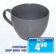 Evertrade Soup Mugs-140Z Each