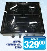 Kumtel 4 Burner Gas Stove-Each