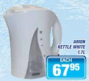 Arion Kettle White-1.7Ltr Each