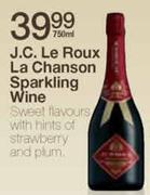 J.C Le Roux La Chanson Sparkling Wine-750ml