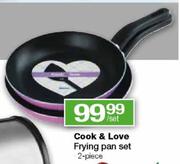 Cook & Love Frying Pan Set-2-piece per set