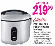 Sunbeam Pap,Rice And Food Steamer