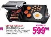 George Foreman Grill/Griddle (GF-64G)