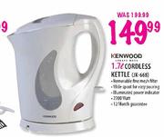 Kenwood 1.7L Cordless Kettle (JK-668)