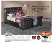 Sorrento Leather Bed