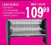 Logik 2 Bar Heater