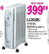Logik 9 Fin Oil Heater 