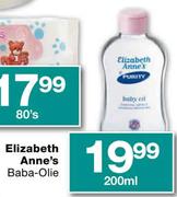 Elizabeth Anne's Baba-Olie-200ml