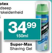 Super-Max Shaving Gel-150ml
