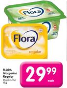 Flora Margarine Regular{Regular/Lite}-1Kg Each