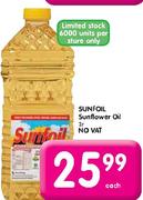 Sunfoil Sunflower Oil(No Vat)-2L Each