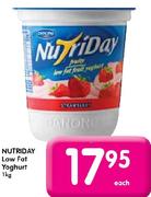 Nutriday Low Fat Yoghurt-1Kg Each