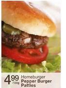 Homeburger Pepper Burger Patties-100g