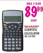 Sharp Scientific Calculator (EL-531 VH)