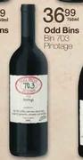 Odd Bins Bin 703 Pinotage-750ml