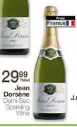 Jean Dorsene Demi-Sec Sparkling Wine-750ml