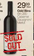 Odd Bins Bin 260 Cabernet Sauvignon/Merlot-750ml