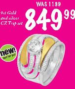 9D Gold And Silver Trip Set